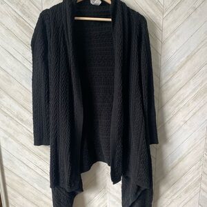 Chico’s Black Cable Knit Women's Sweater